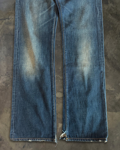 DIOR HOMME AW2006 " THESE GRAY DAYS" CUMMERBUND JEANS