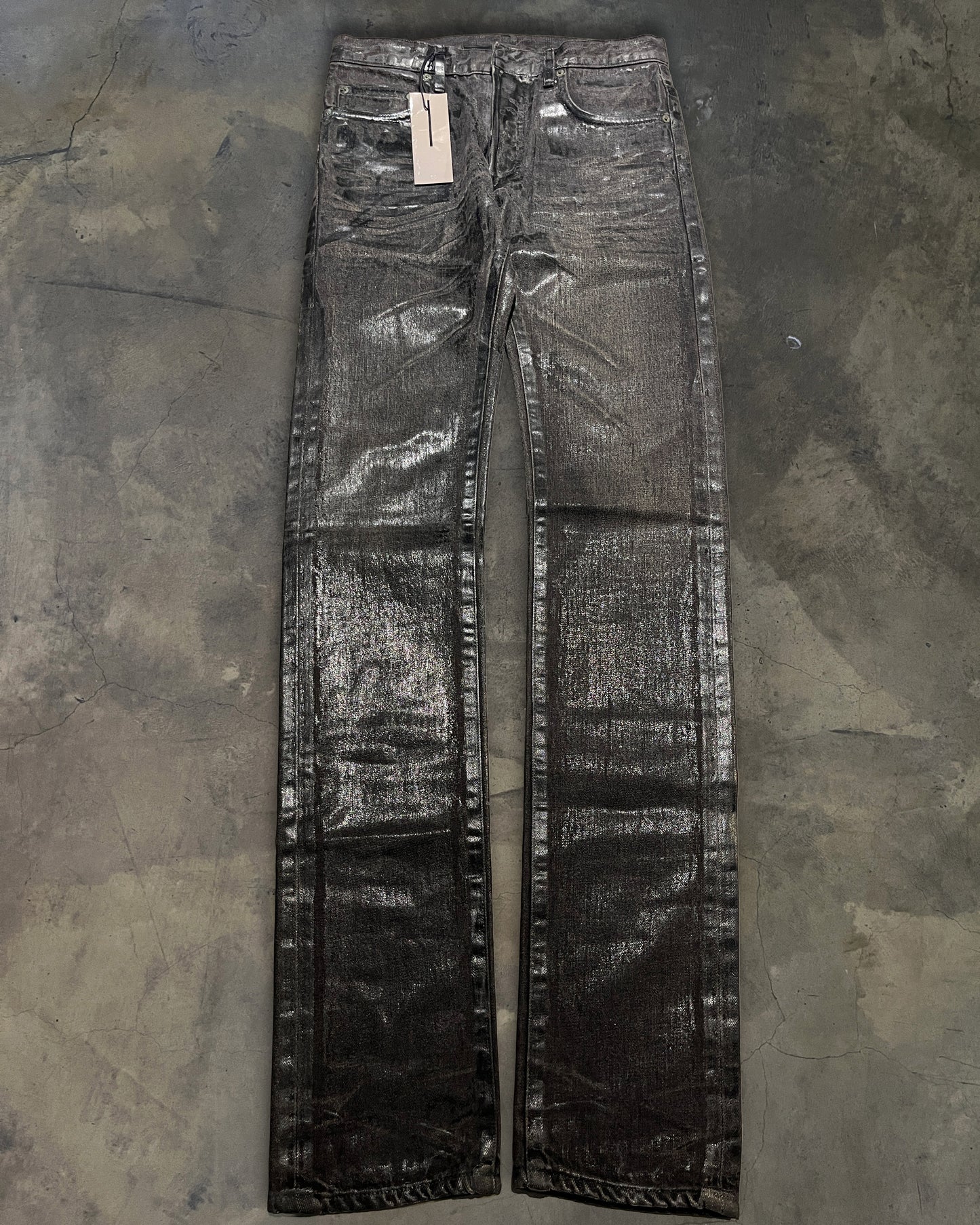 DIOR HOMME AW2008 "LUMIERE DU NORD" LUSTER WAXED DENIM