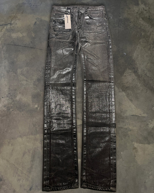 DIOR HOMME AW2008 "LUMIERE DU NORD" LUSTER WAXED DENIM