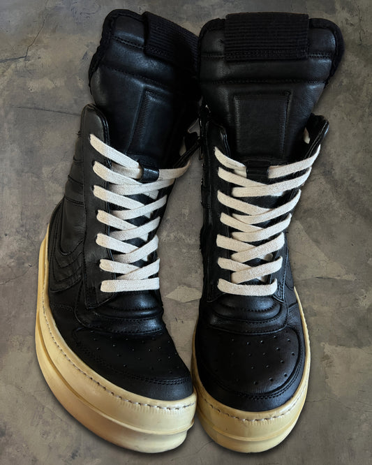 RICK OWENS SS2008 "CREATCH" LEATHER DUNKS