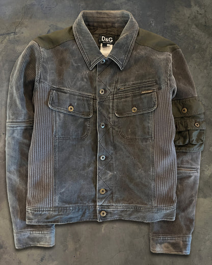 DOLCE GABBANA AW2003 MILITARY CARGO JACKET