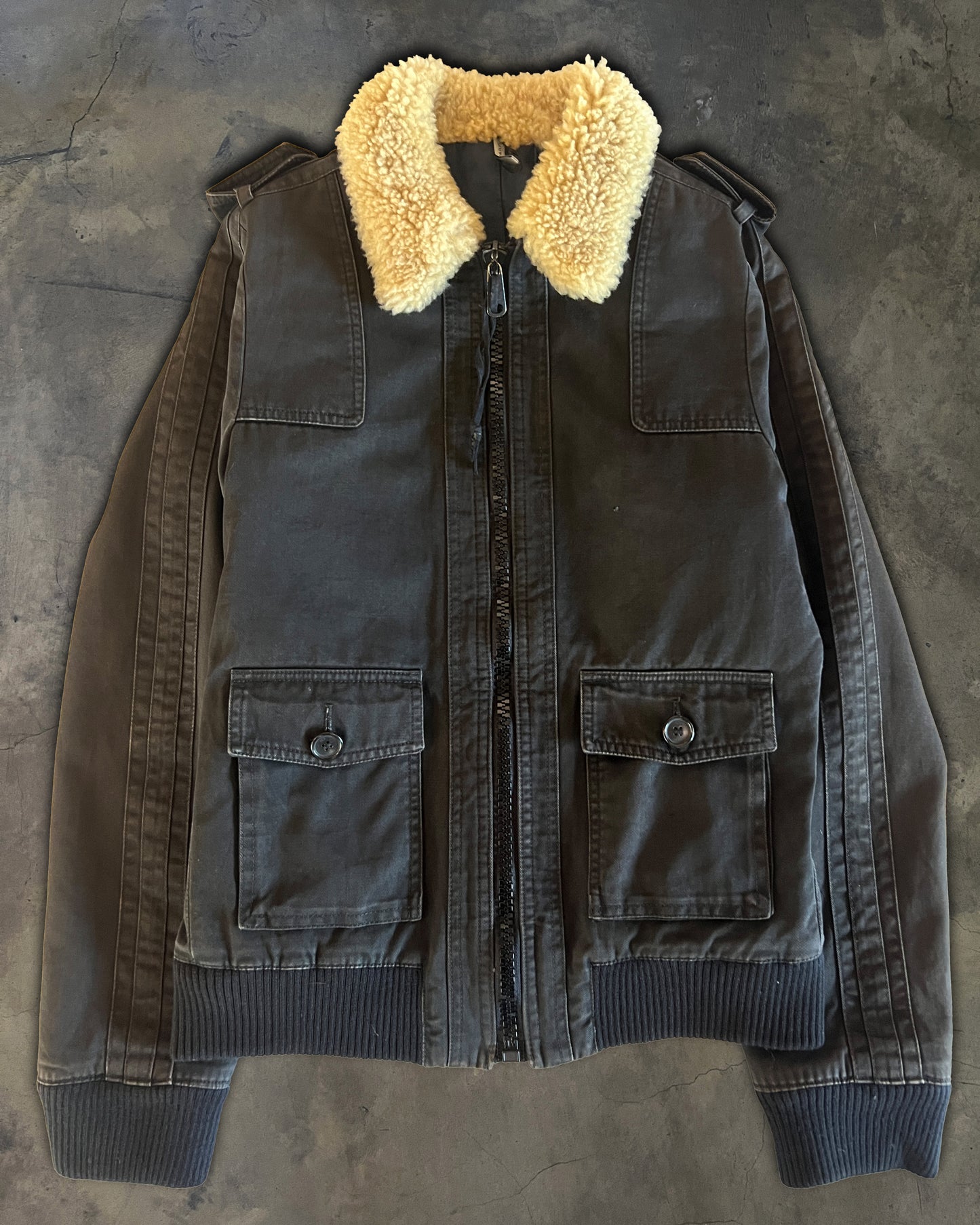 DIOR HOMME AW2005 "IN THE MORNING" AVIATOR BOMBER