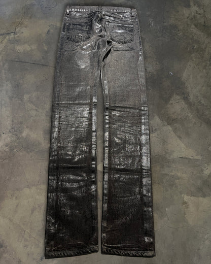 DIOR HOMME AW2008 "LUMIERE DU NORD" LUSTER WAXED DENIM