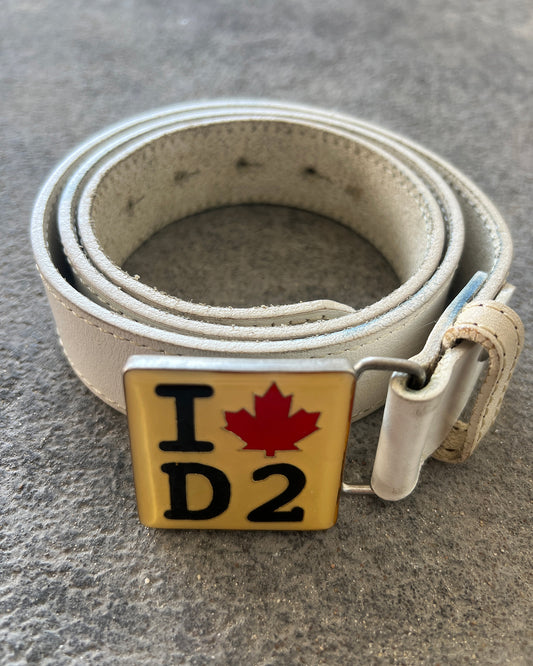 DSQUARED I CANADA D2 BELT
