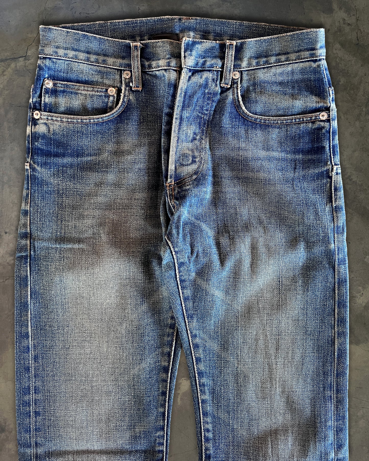 DIOR HOMME SS2011 MUDWASH DENIM