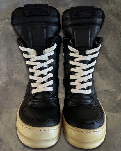 RICK OWENS SS2008 "CREATCH" LEATHER DUNKS