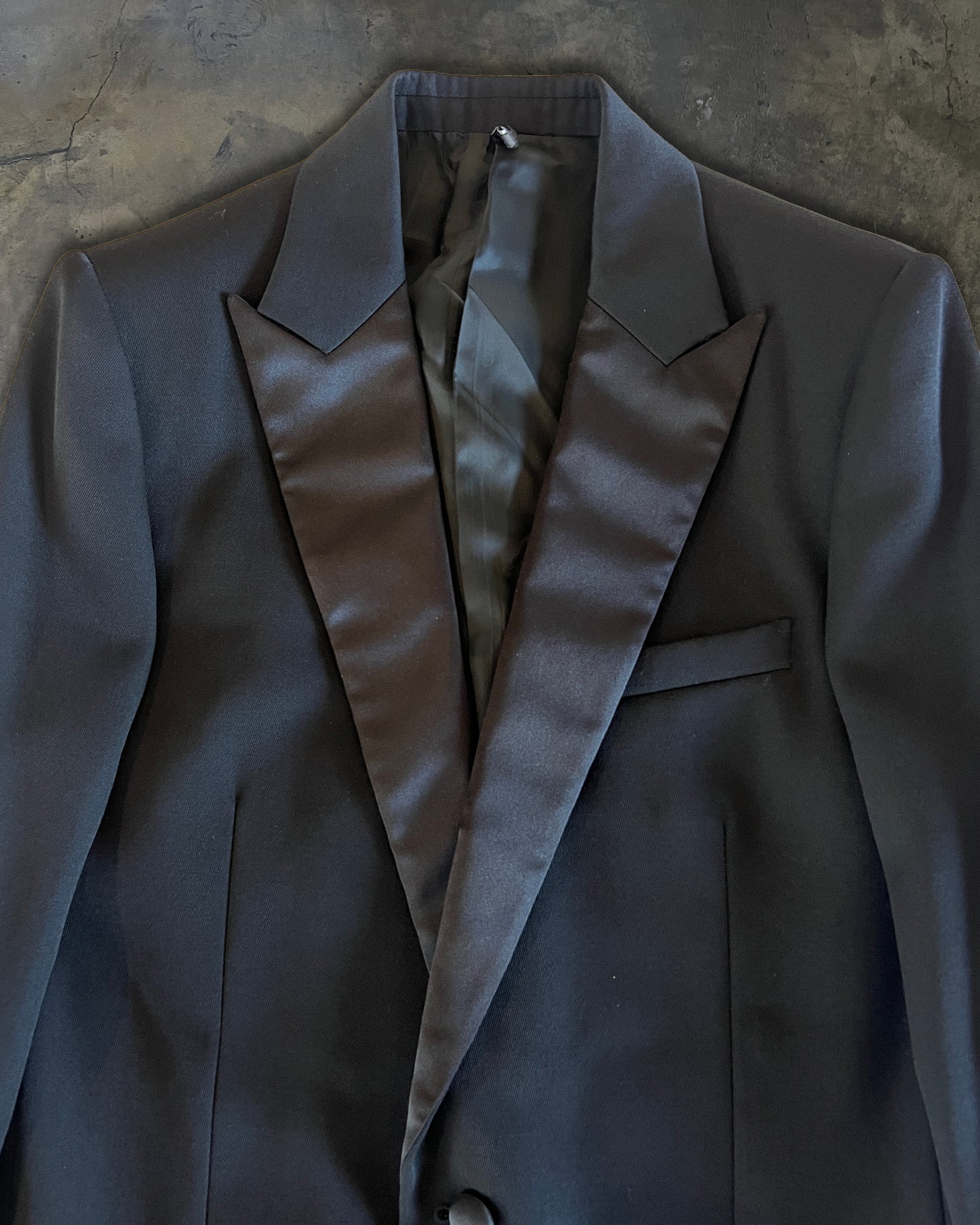 DIOR HOMME RUNWAY AW2005 SWORD COLLAR TOP COAT