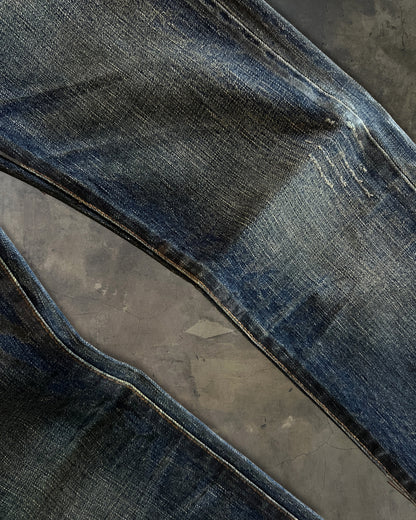 DIOR HOMME AW2006 LUSTER WAXED DENIM
