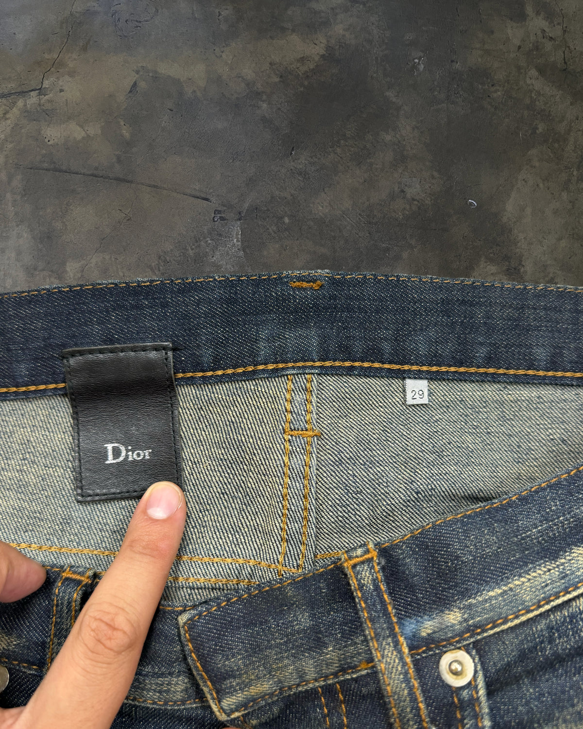 DIOR HOMME AW2013 JAKE DENIM