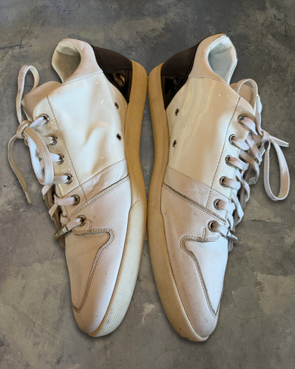 DIOR HOMME PATENT LEATHER B02 SNEAKERS