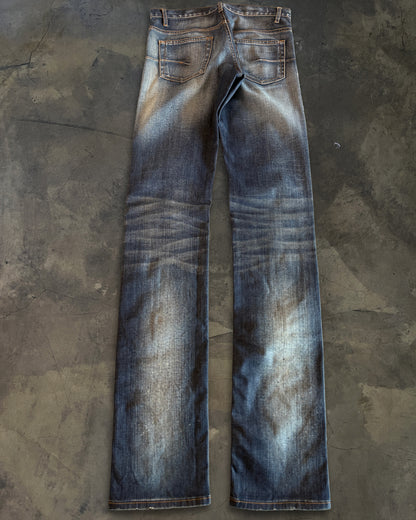 DIOR HOMME SS2008 "INK ME" PAINT SPLATTER DENIM