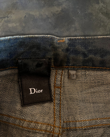 DIOR HOMME AW2006 LUSTER WAXED DENIM