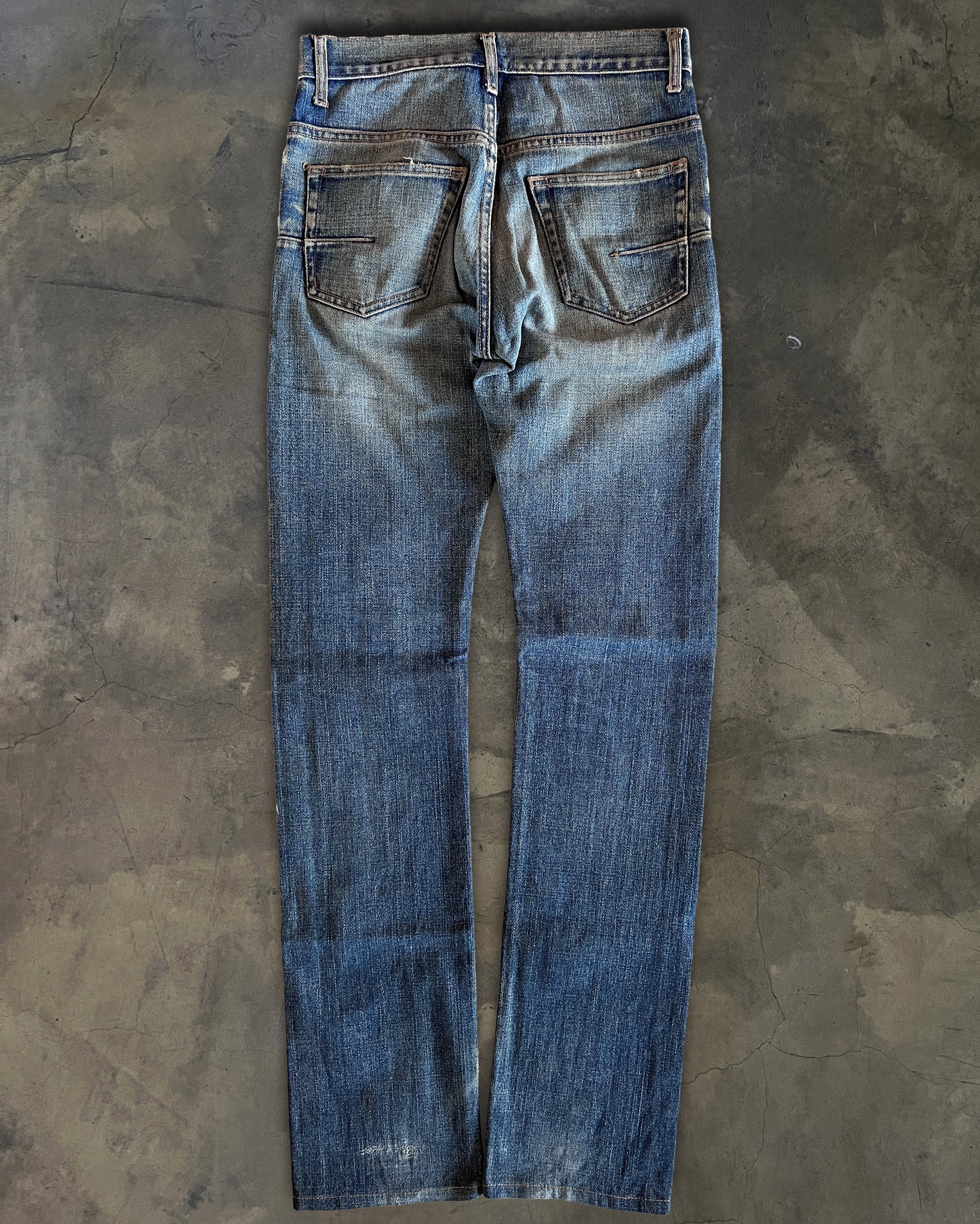 DIOR HOMME SS2011 MUDWASH DENIM