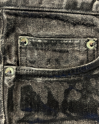 DIOR HOMME AW2008 "LUMIERE DU NORD" LUSTER WAXED DENIM