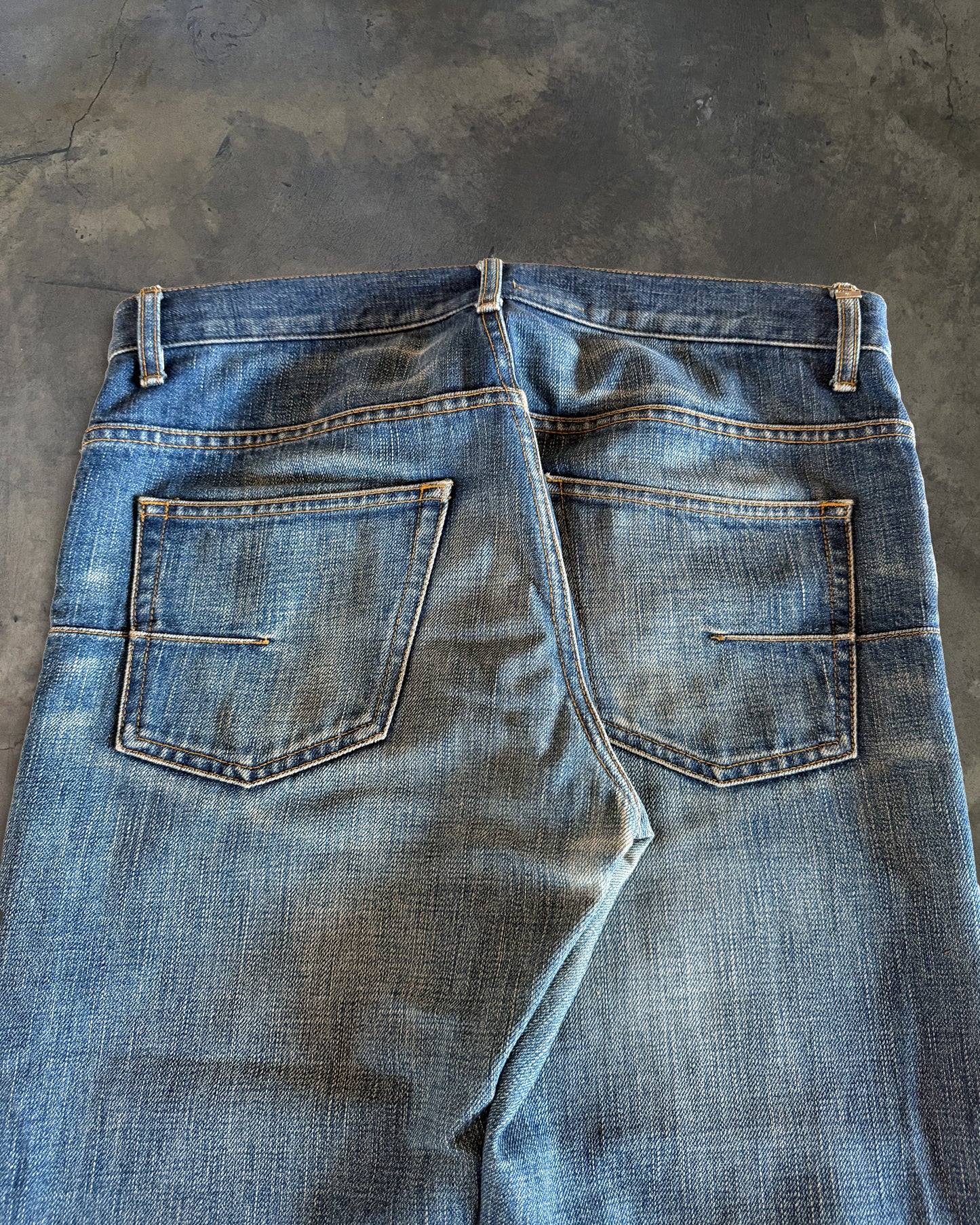DIOR HOMME FW2010 CLAWMARK DENIM