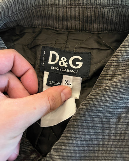 DOLCE GABBANA AW2003 MILITARY CARGO JACKET