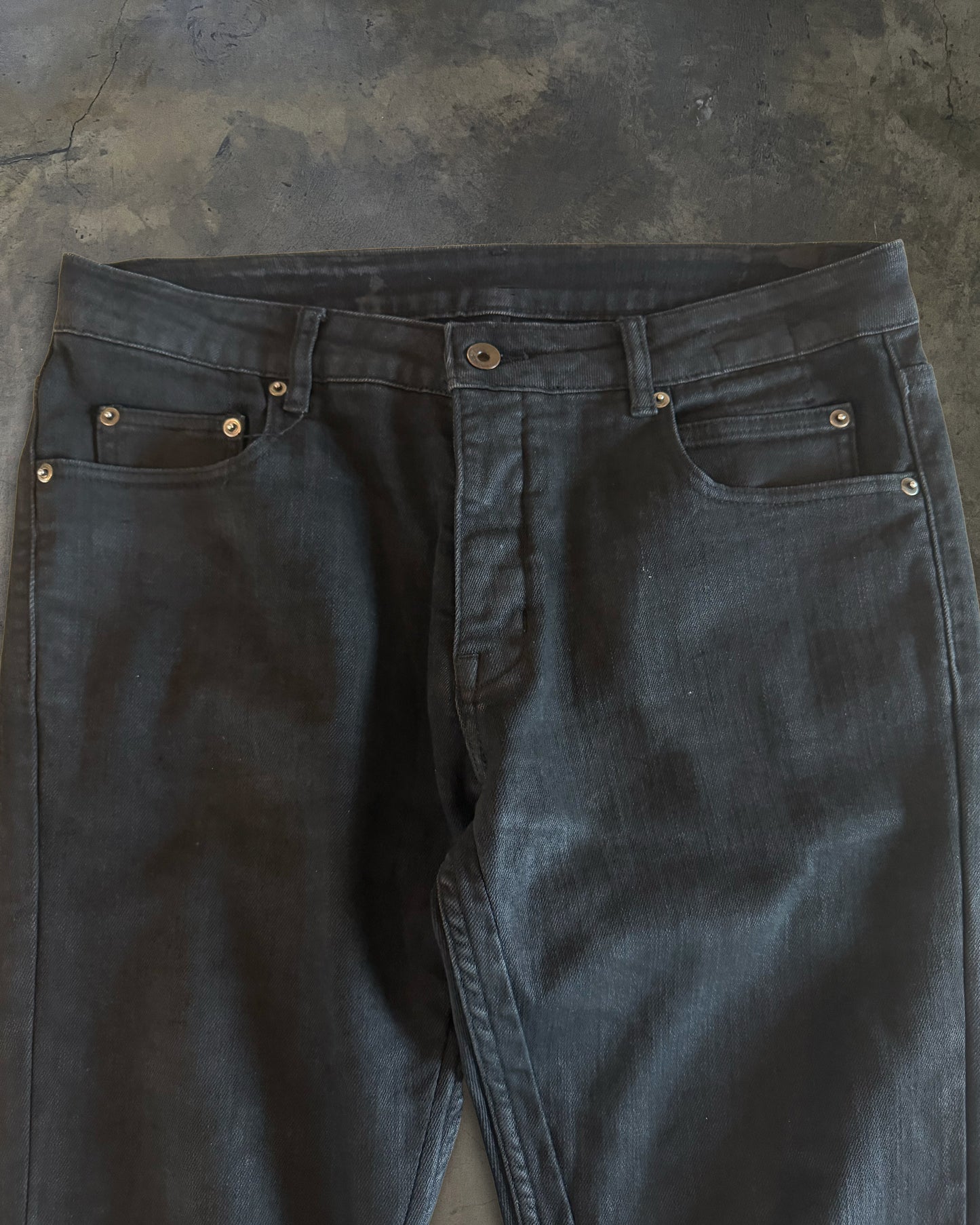RICK OWENS DRKSHDW DETROIT CUT DENIM