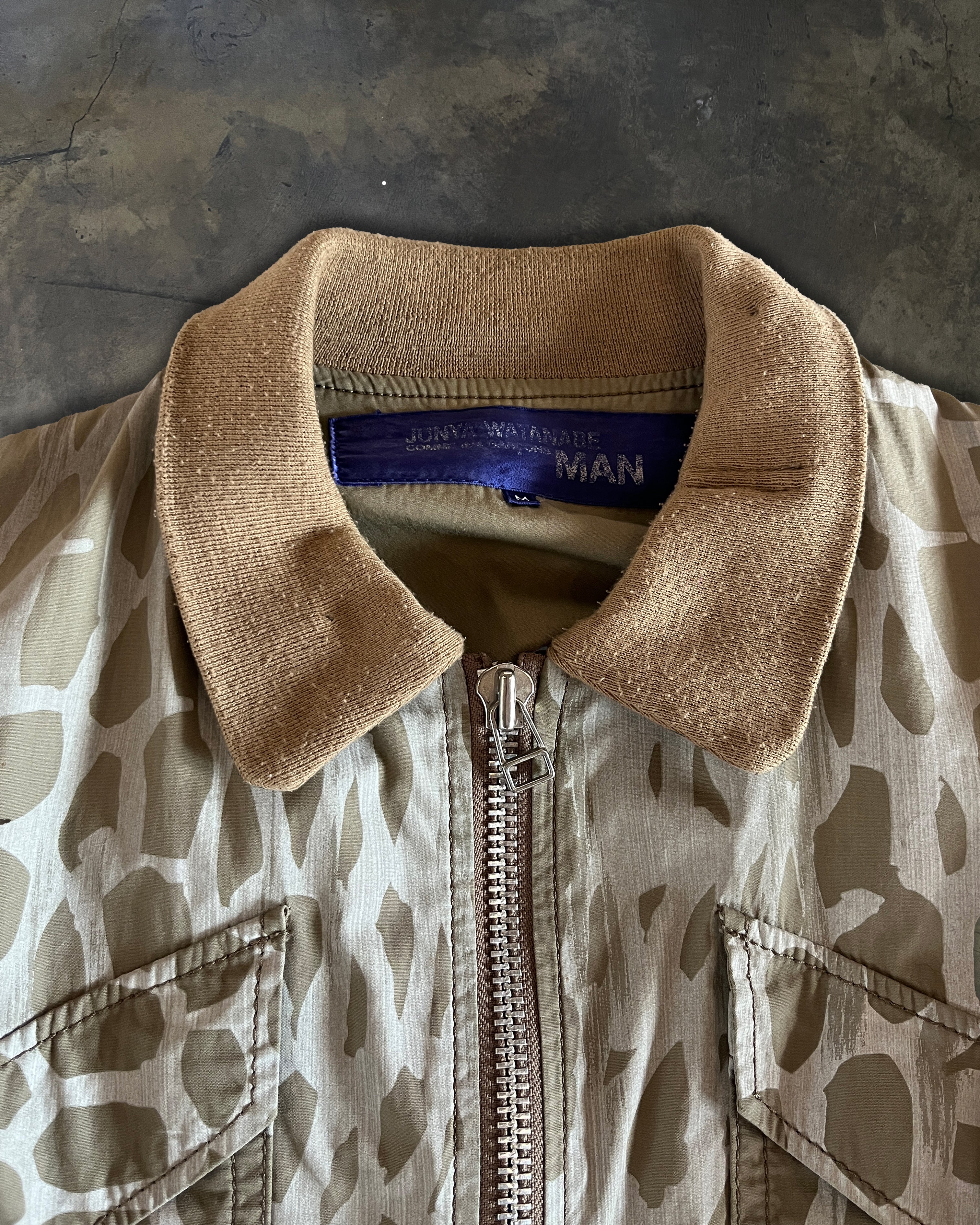 COMME DES GARCONS X JUNYA WATANABE AD2003 BARBED FENCE PRINT