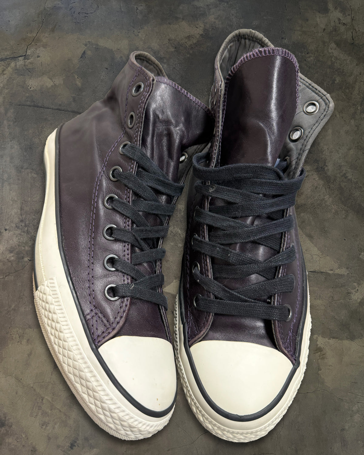 JOHN VARVATOS X CONVERSE ALL STAR LAMBSKIN HIGH TOPS