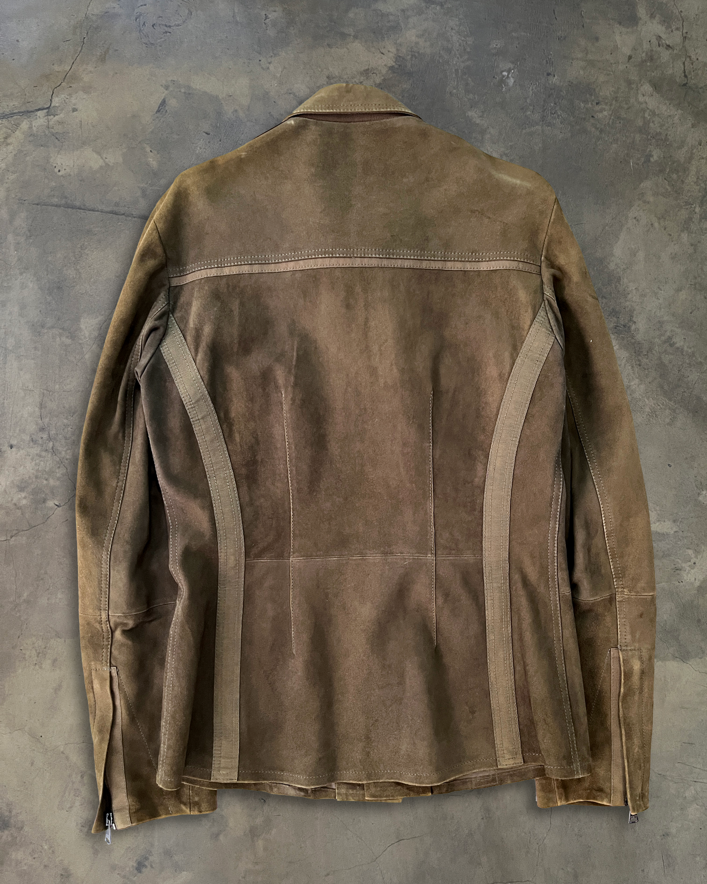 90'S DOLCE GABBANA GOAT SKIN MILITARY JACKET