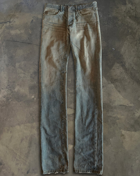 DIOR HOMME SS2004 BLEU CLAIRE DENIM