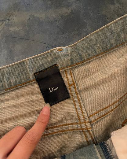 DIOR HOMME SS2004 BLEU CLAIRE DENIM