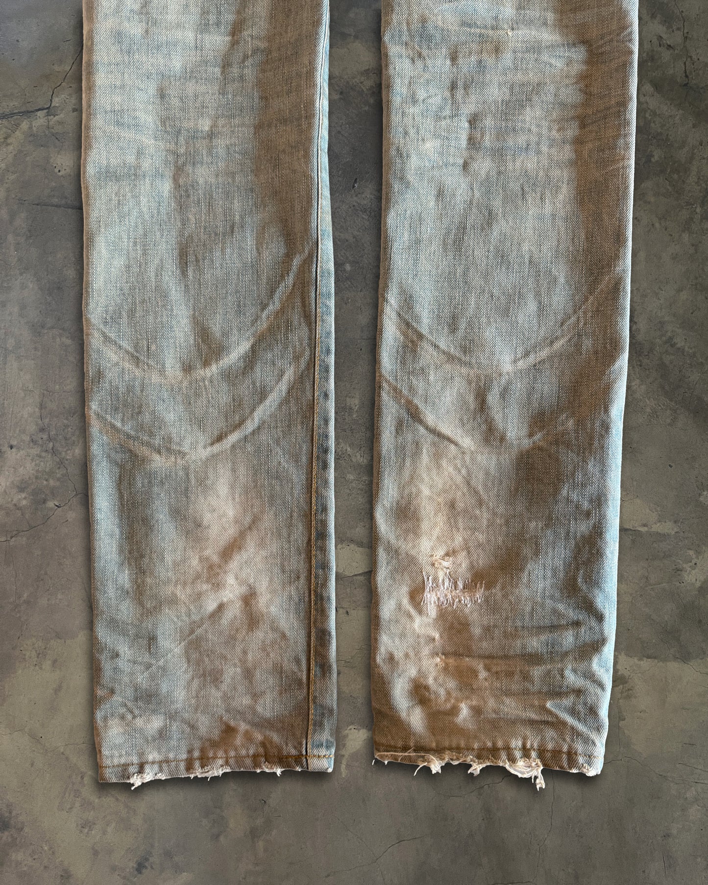 DIOR HOMME SS2004 BLEU CLAIRE DENIM