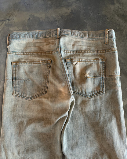 DIOR HOMME SS2004 BLEU CLAIRE DENIM