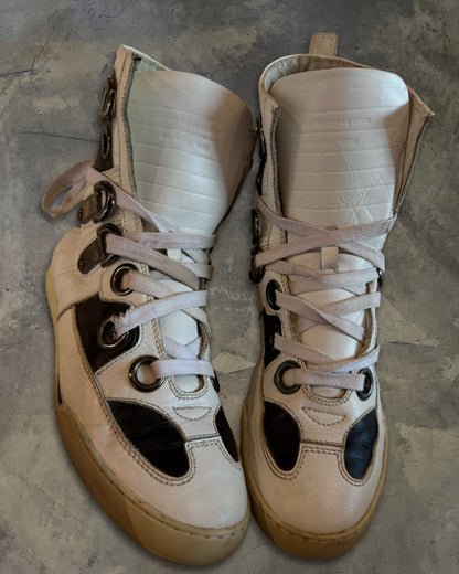 DIOR HOMME SS2009 B92 HIGH TOP SNEAKERS