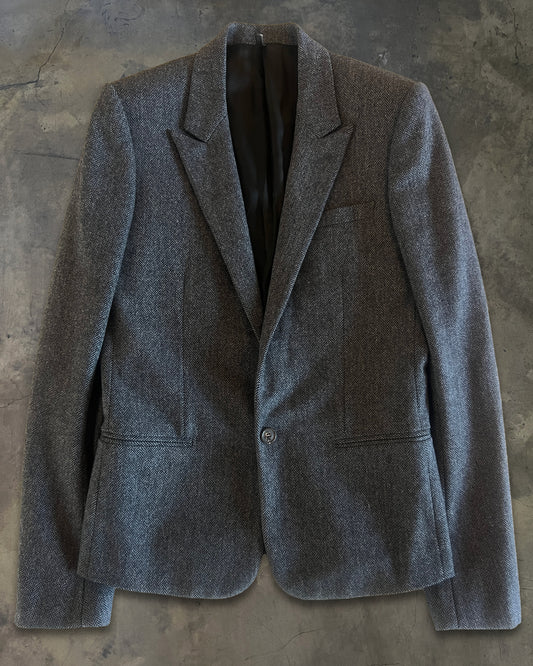 DIOR HOMME AW2004 'VICTIM OF THE CRIME' WOOL BLAZER