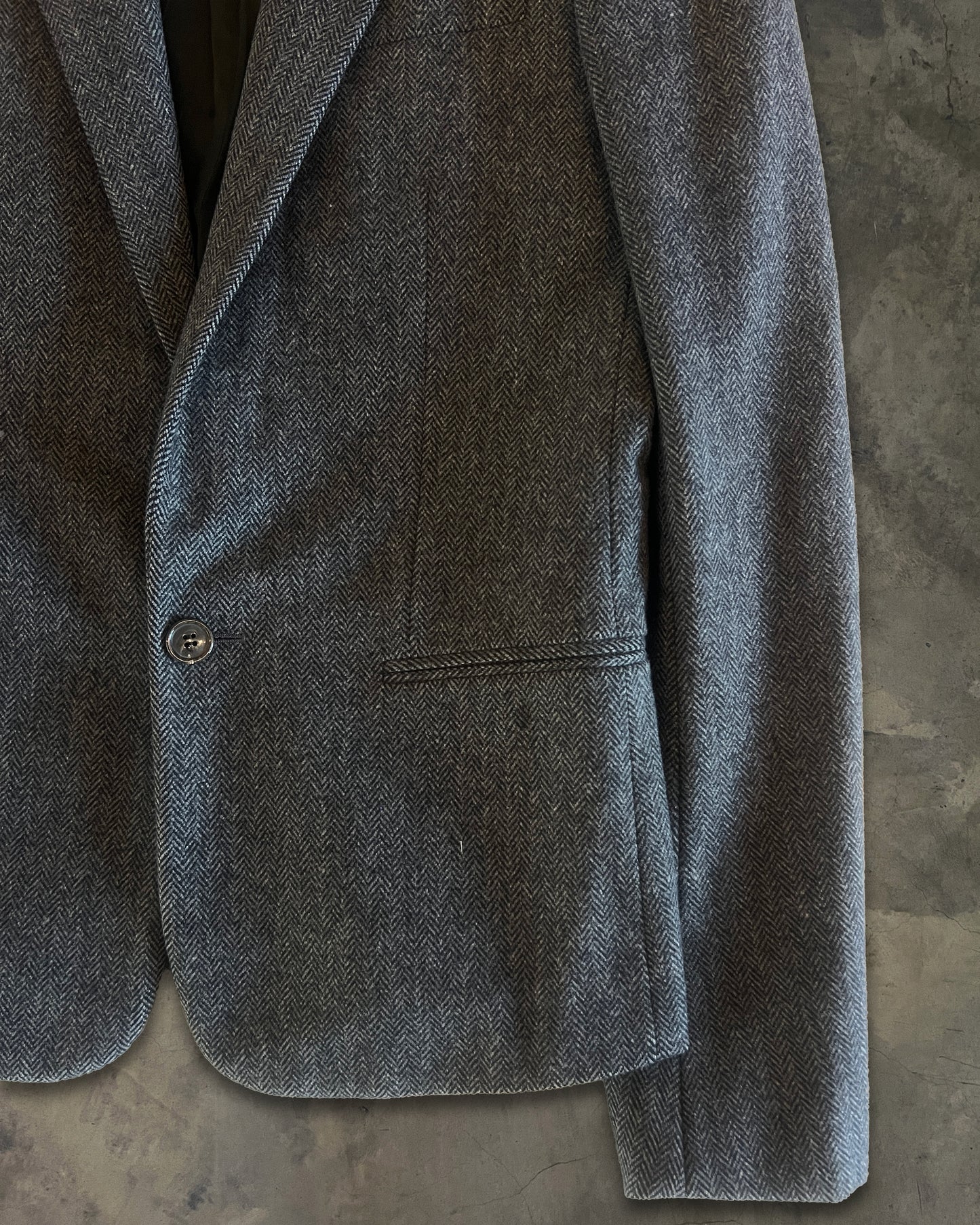 DIOR HOMME AW2004 'VICTIM OF THE CRIME' WOOL BLAZER