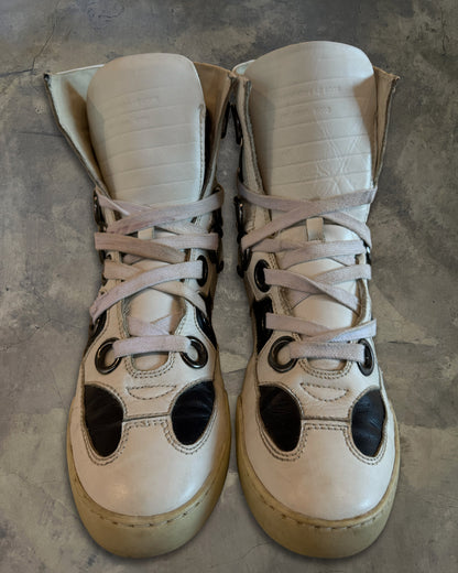 DIOR HOMME SS2009 B92 HIGH TOP SNEAKERS