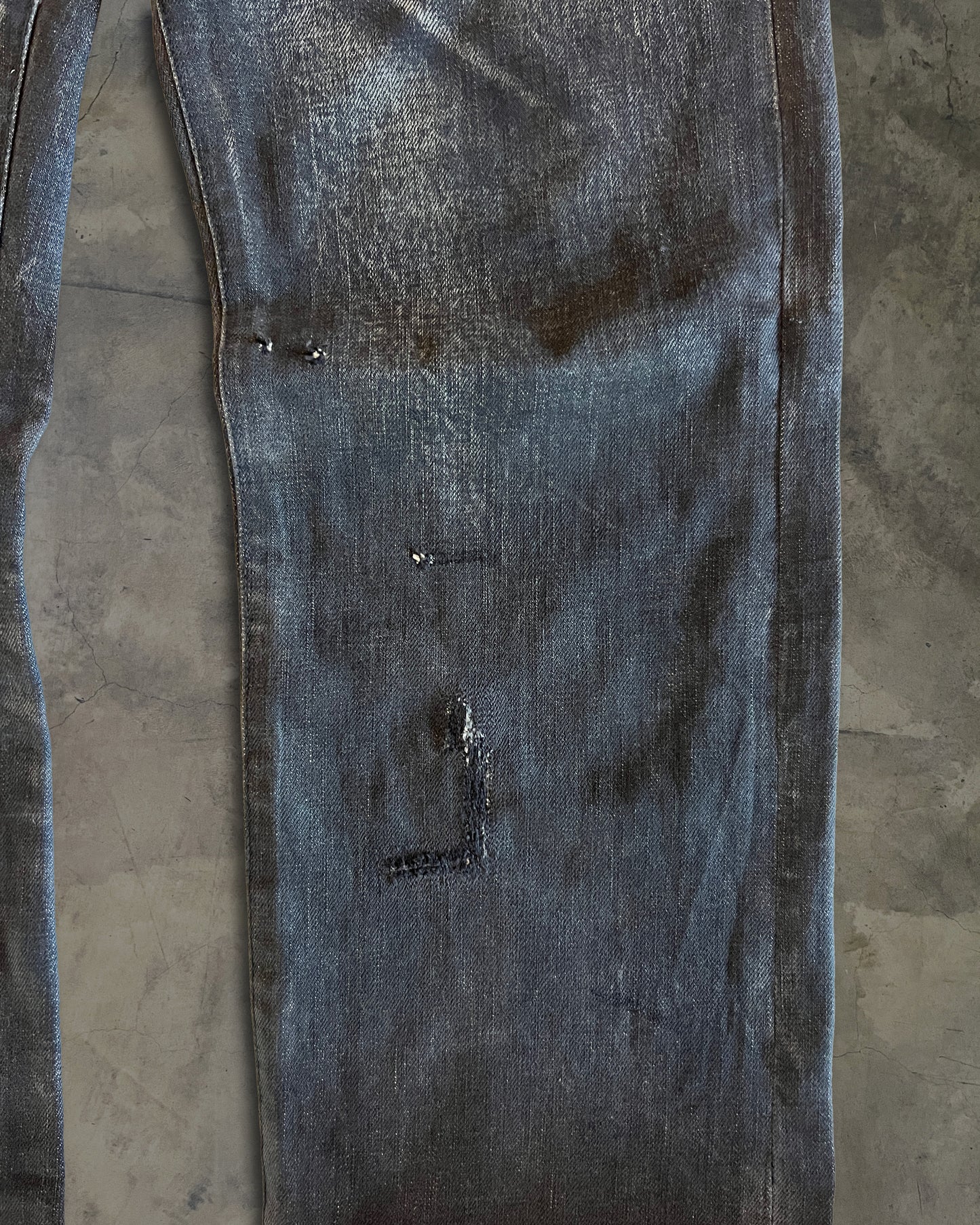 DIOR HOMME AW2003 CLAWMARK DENIM