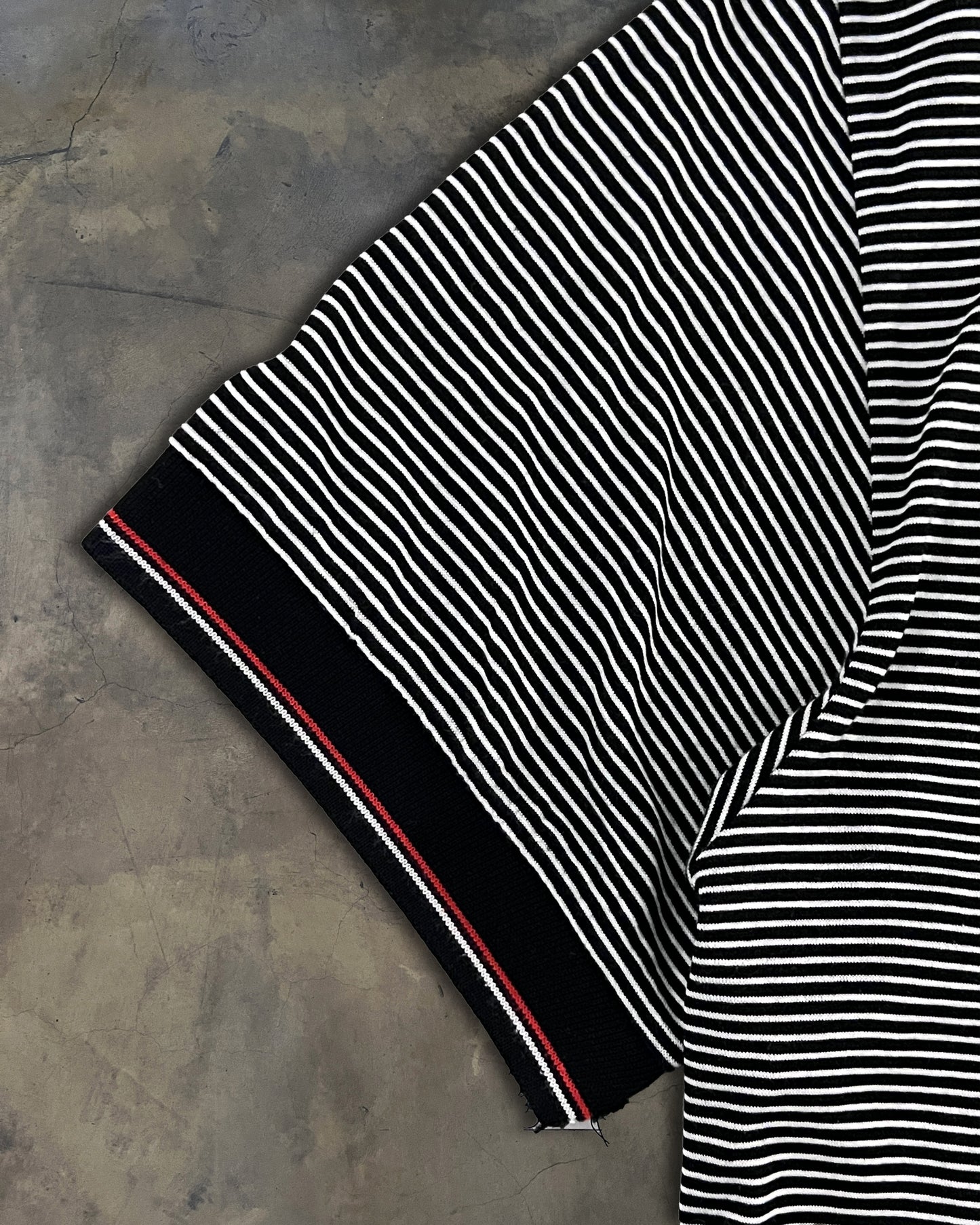 DIOR HOMME STRIPED BEE POLO SHIRT