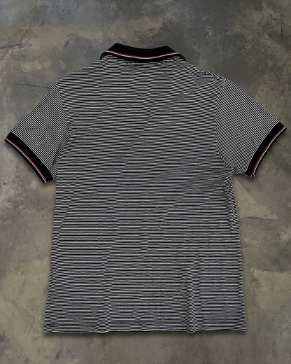 DIOR HOMME STRIPED BEE POLO SHIRT