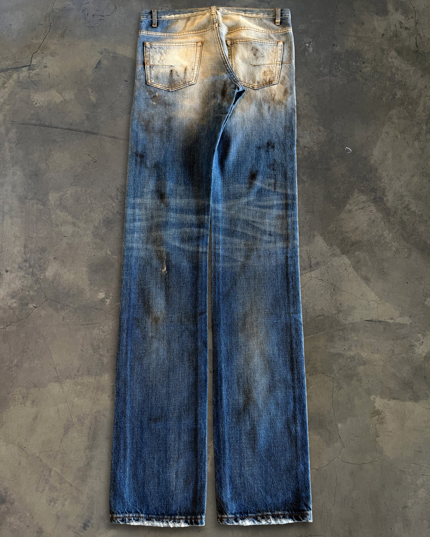 DIOR HOMME SS2011 MUDWASH DENIM