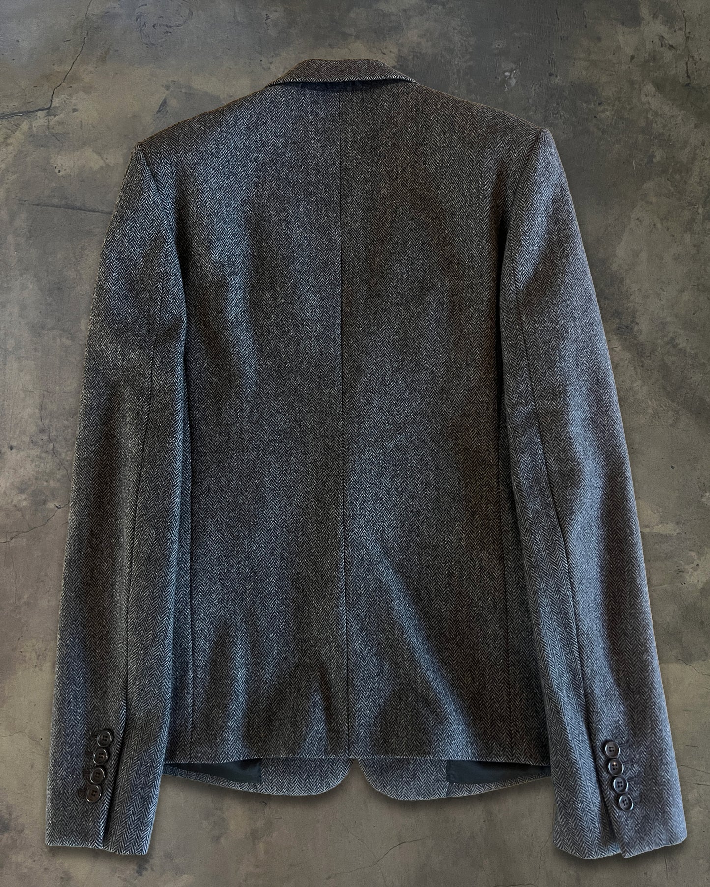 DIOR HOMME AW2004 'VICTIM OF THE CRIME' WOOL BLAZER