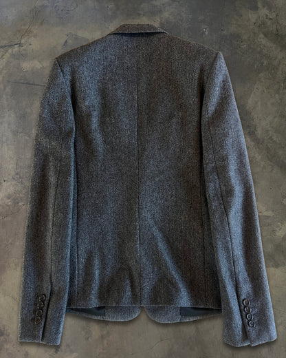 DIOR HOMME AW2004 'VICTIM OF THE CRIME' WOOL BLAZER