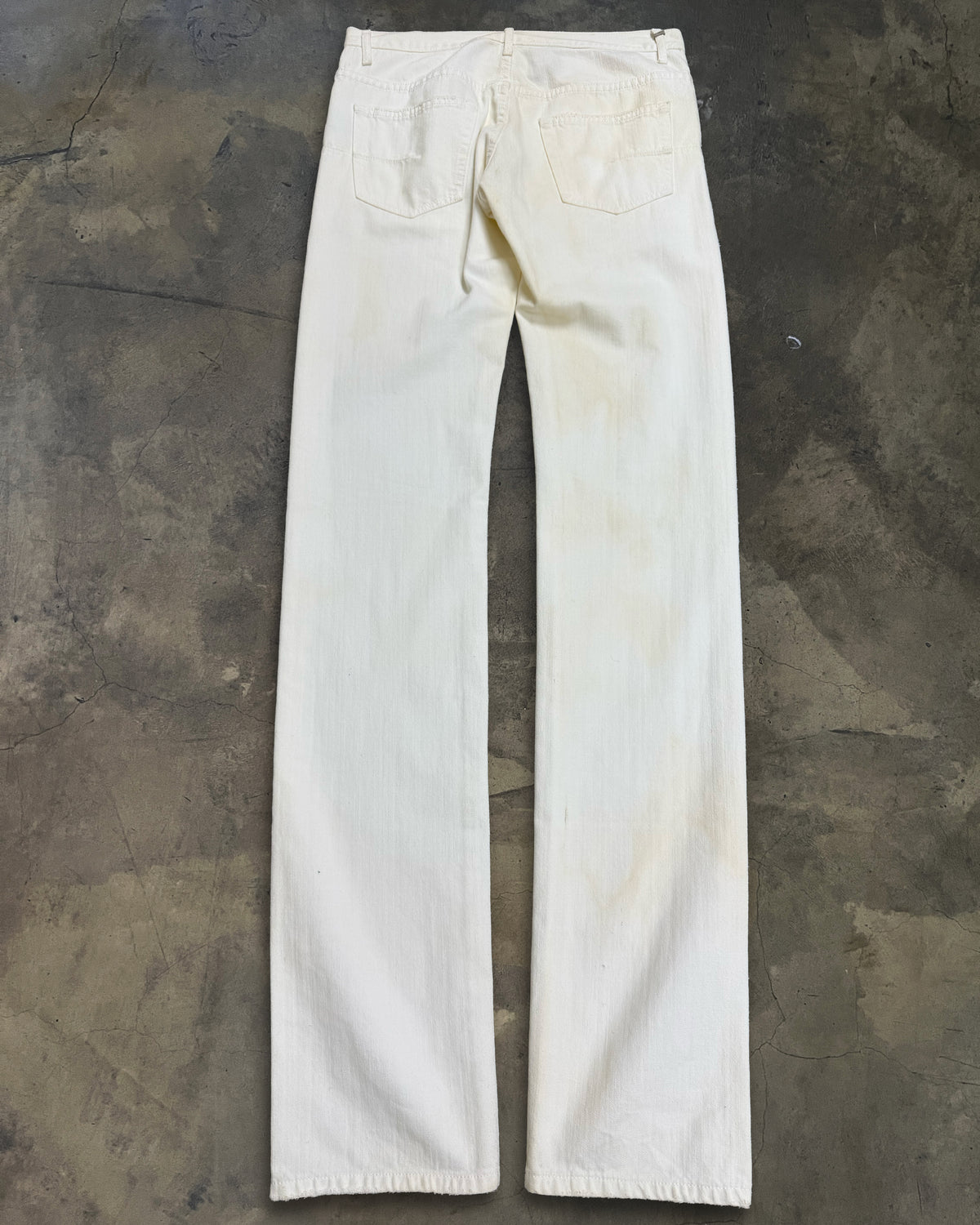 DIOR HOMME SS2006 WHISKERED PANTS
