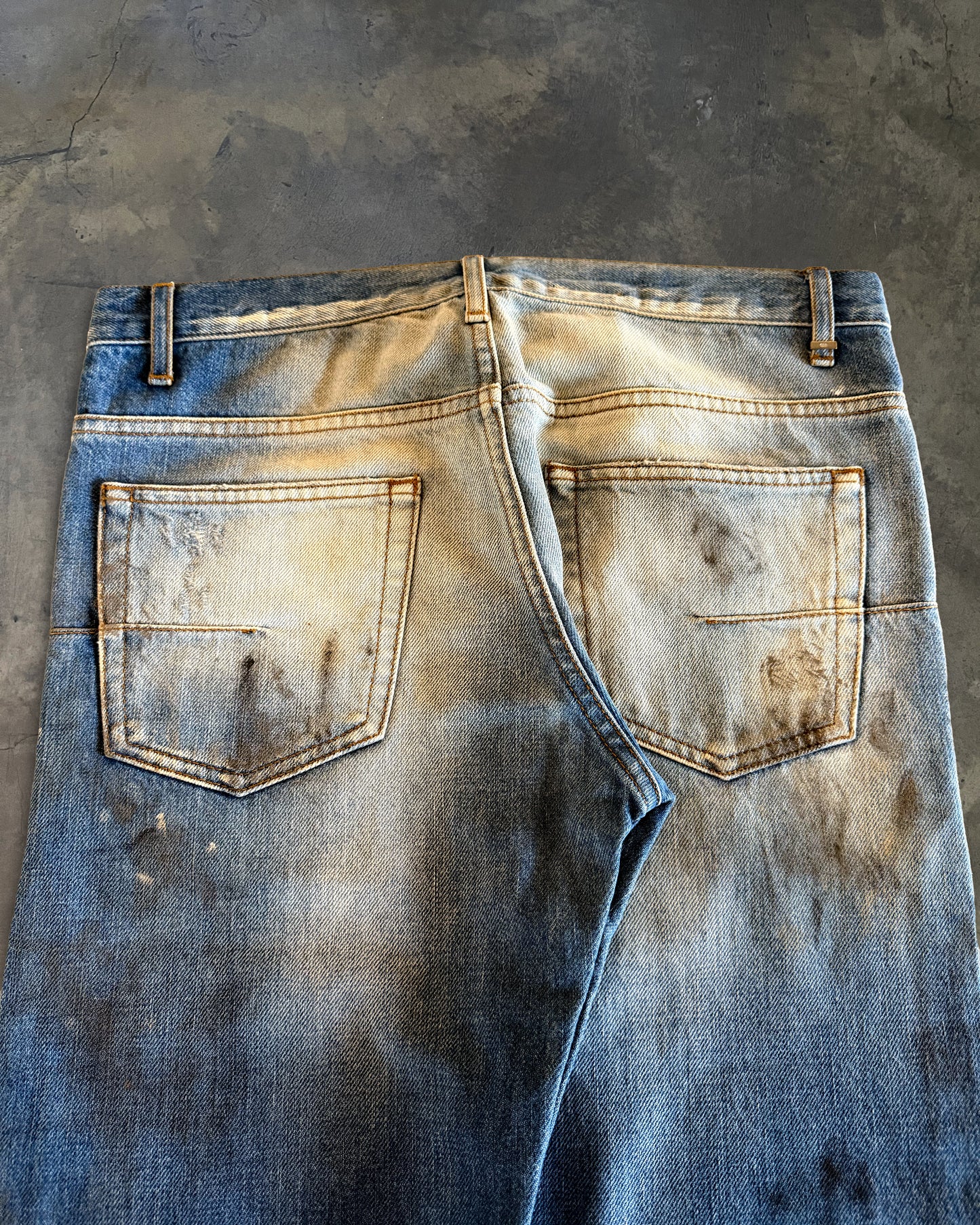 DIOR HOMME SS2011 MUDWASH DENIM