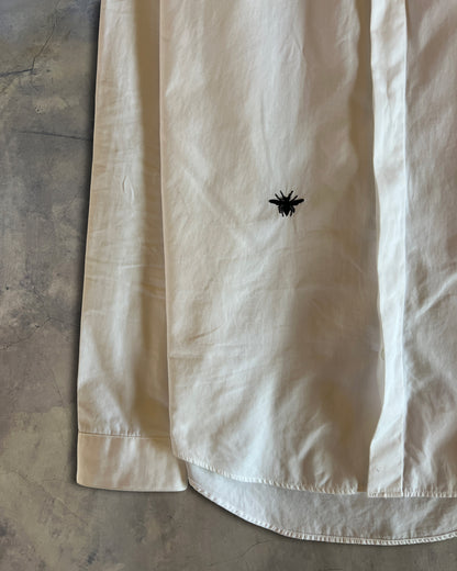 DIOR HOMME BEE EMBROIDERY DRESS SHIRT