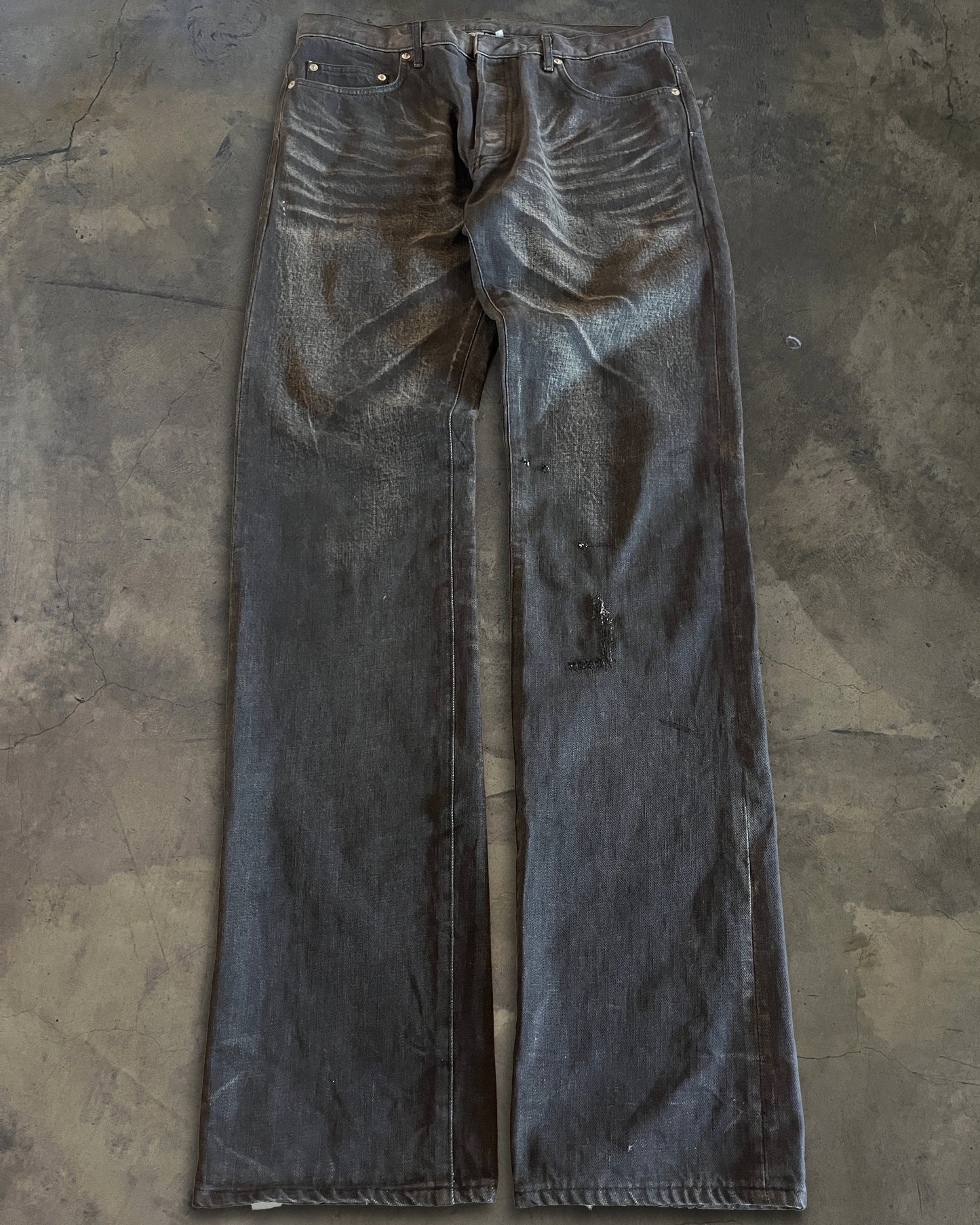 DIOR HOMME AW2003 CLAWMARK DENIM