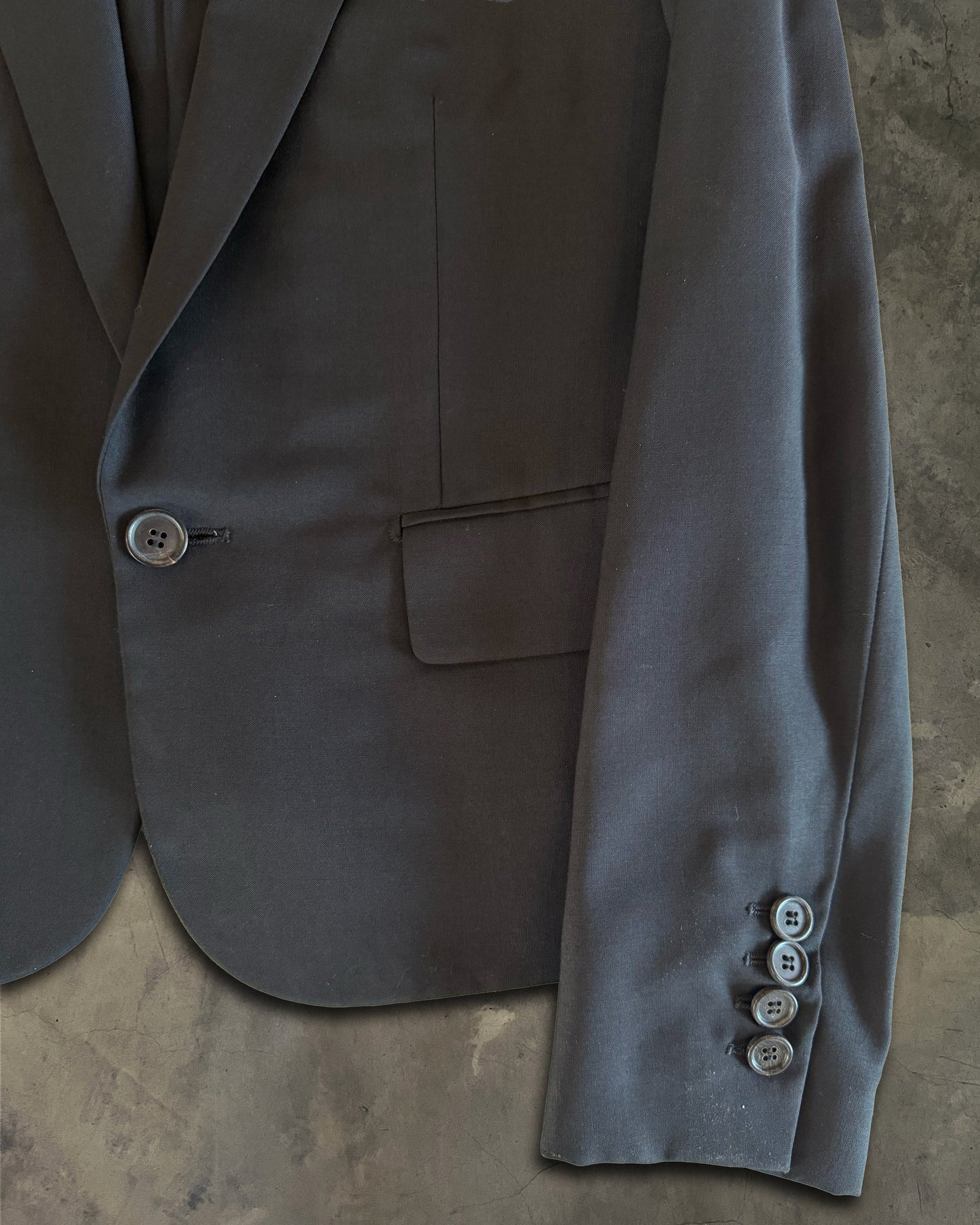 DIOR HOMME AW2007 "NAVIGATE" WOOL BLAZER