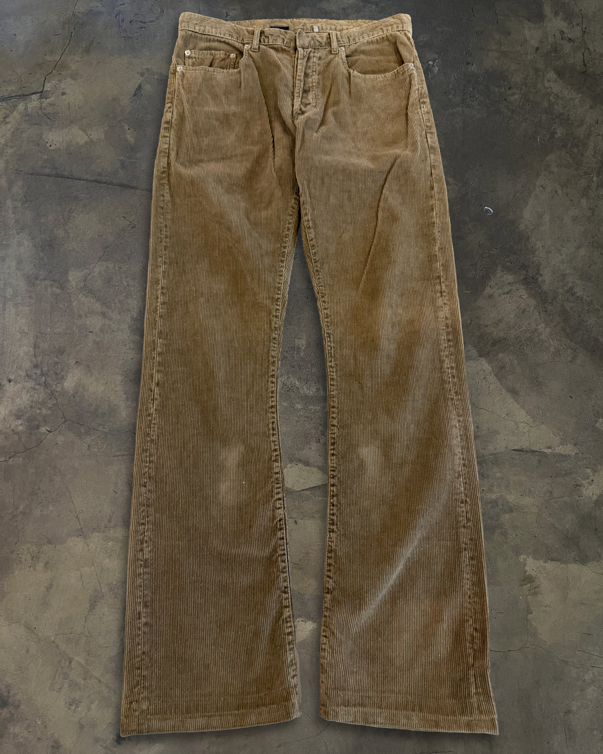 DIOR HOMME AW2004 VOTC RUNWAY CORDUROY DENIM