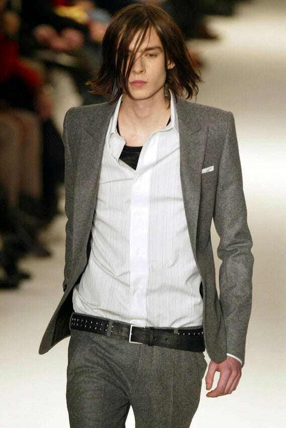 DIOR HOMME AW2004 'VICTIM OF THE CRIME' WOOL BLAZER