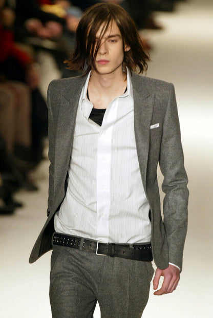 DIOR HOMME AW2004 'VICTIM OF THE CRIME' WOOL BLAZER