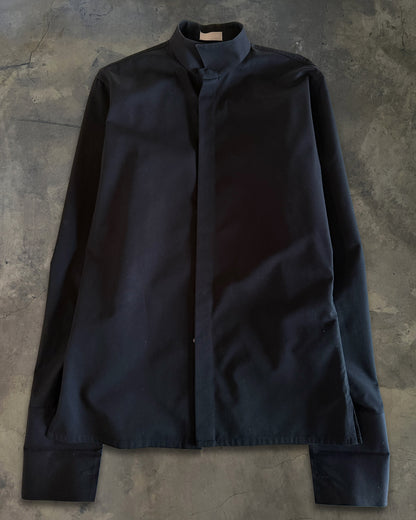 DIOR HOMME AW2002 "REFLECTION" MANDARIN COLLARED SHIRT