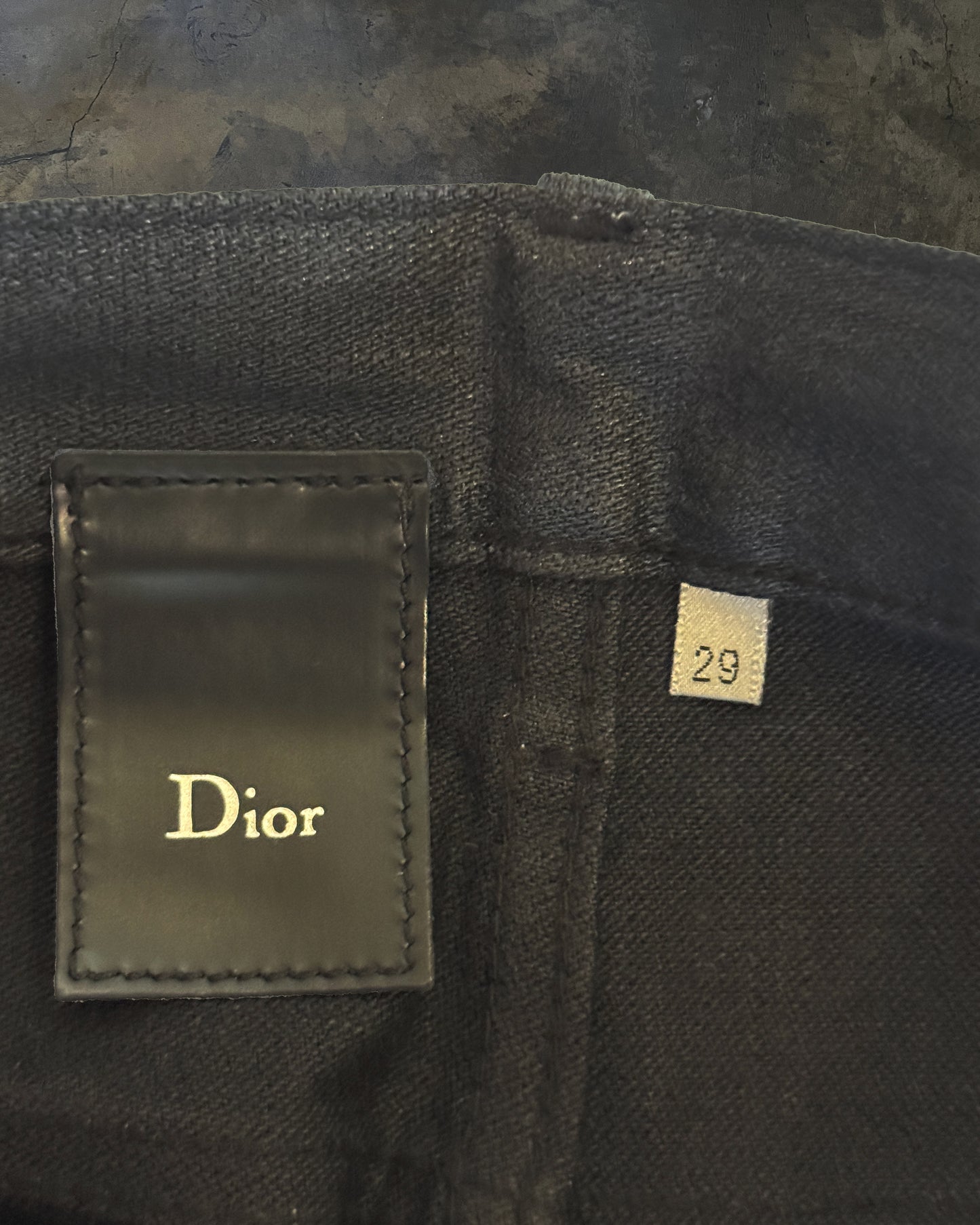 DIOR HOMME SS2007 " WE LOOK GOOD TOGETHER" NIGHTFALL DENIM