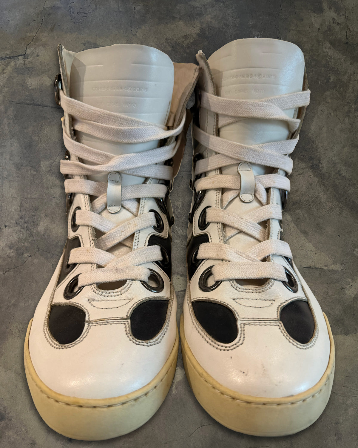 DIOR HOMME SS2009 B92 HIGH TOP SNEAKERS