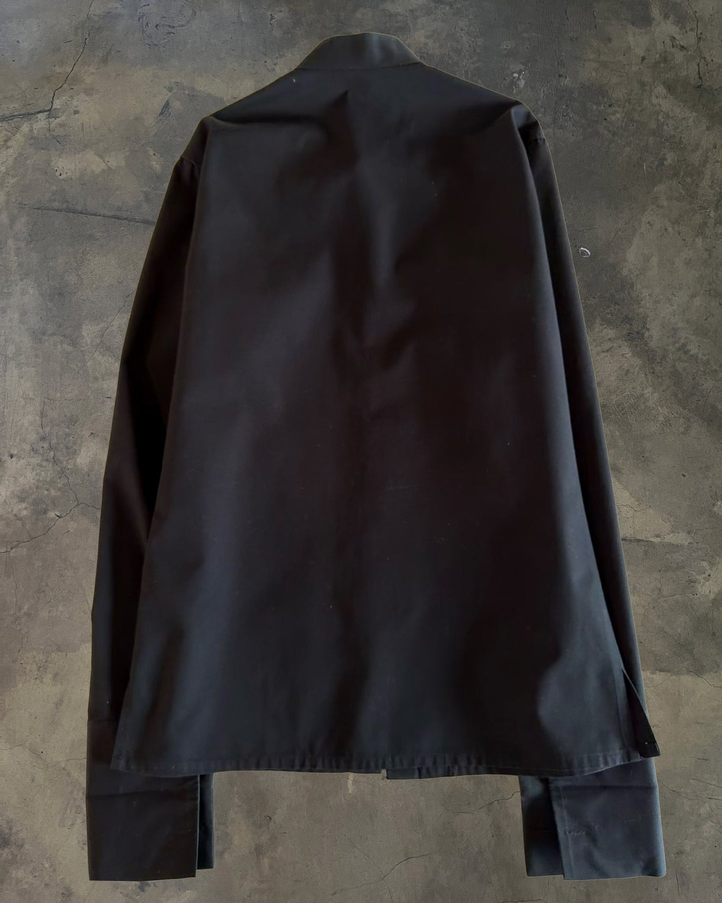 DIOR HOMME AW2002 "REFLECTION" MANDARIN COLLARED SHIRT